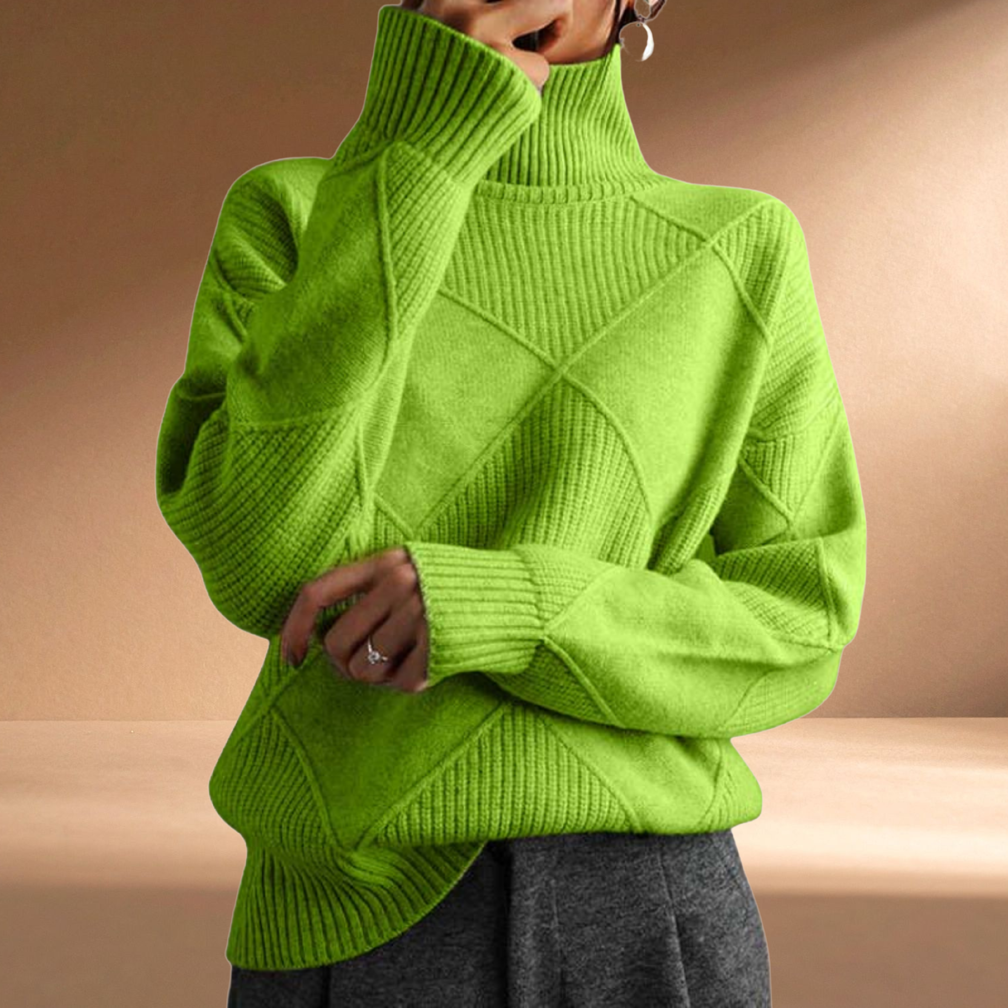 Sandra | Soft Knit Turtleneck
