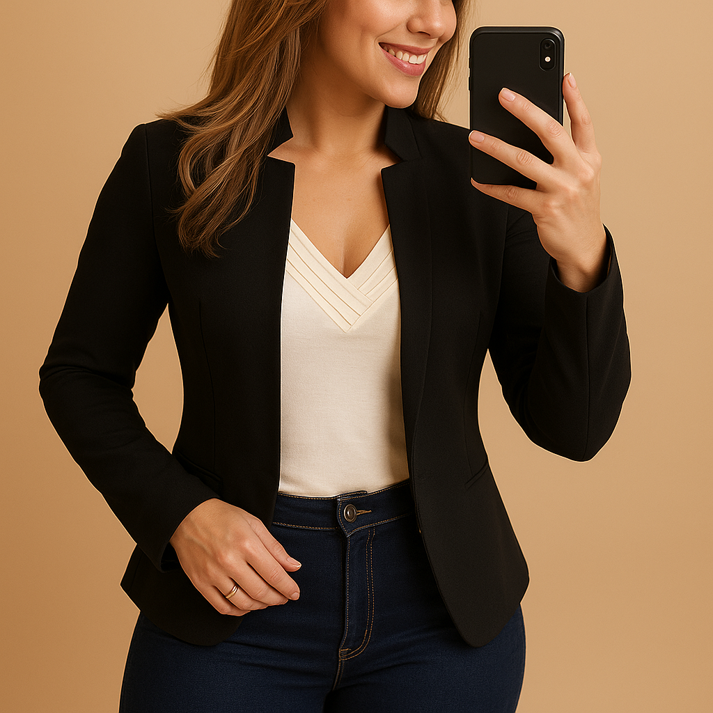 Rive | Lightweight Women's Blazer with Notched Collar